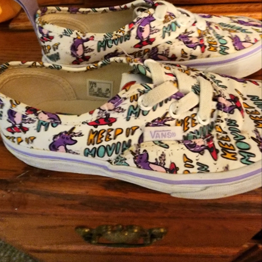 Kids Size 12 Vans Low tops
